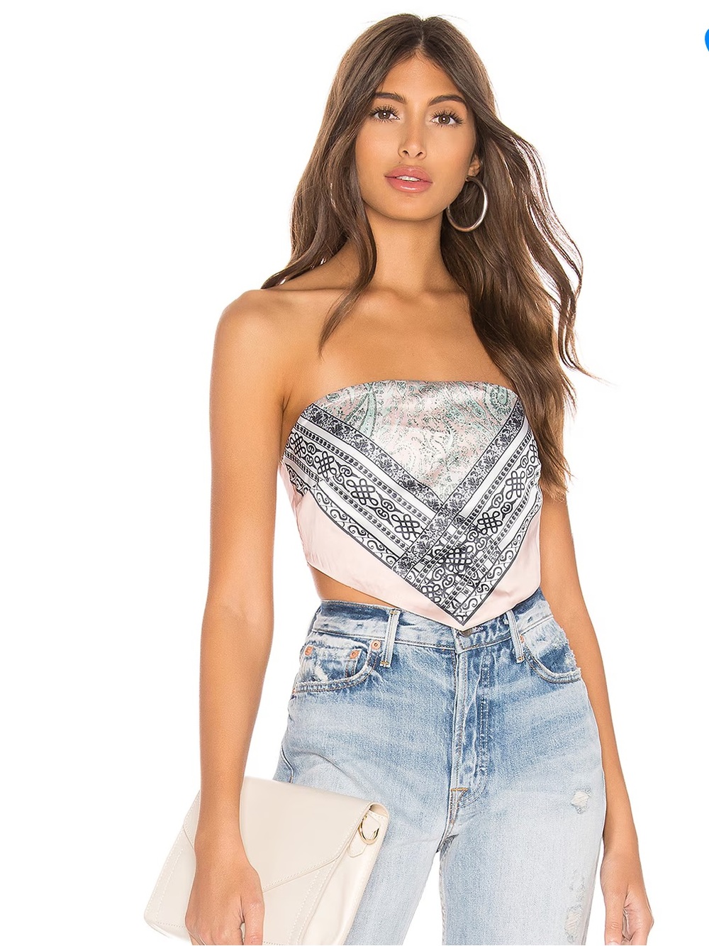 SUPERDOWN Sophia bandana top